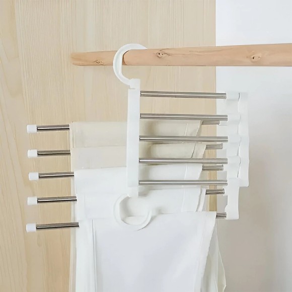 Unique 5 Way Hanger - White