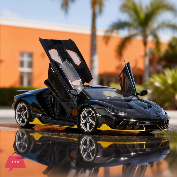 1:18 Lamborghini Centenario Diecast Car Model Alloy Car with light and sound