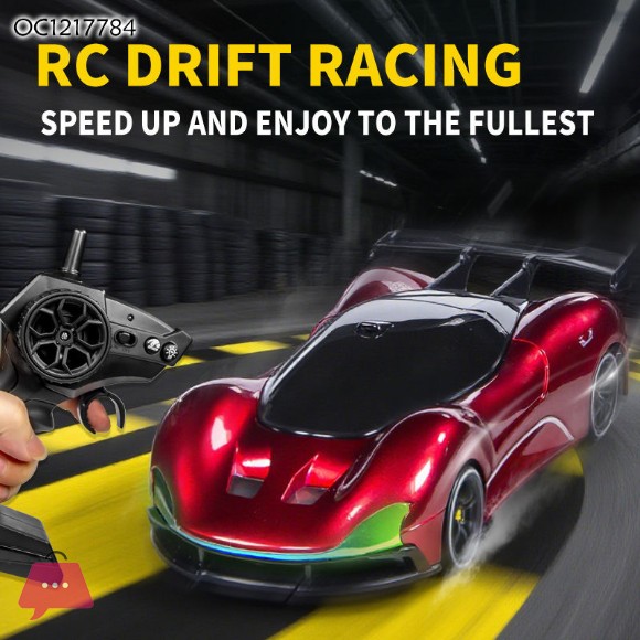 1:20 4CH Sport Remote Control Rc Drift Car Battery Toy Wth Light for Kids