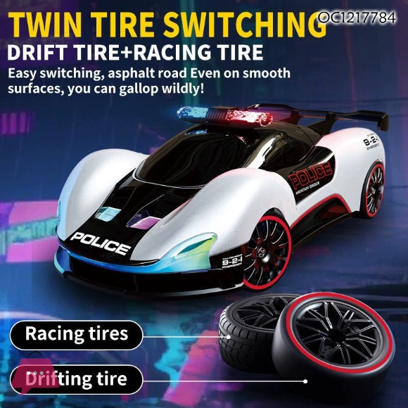 1:20 4CH Sport Remote Control Rc Drift Car Battery Toy Wth Light for Kids