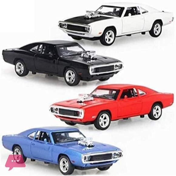 1:24 Scale Dodge Charger 1970 Muscle Car Diecast Model Fast & Furious Dominic Toretto Black