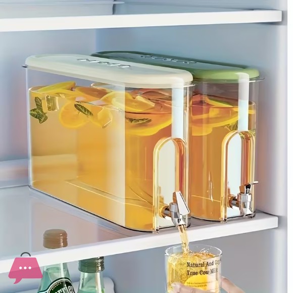 UFORU 1 Cold Kettle with Faucet for Home Refrigerator Beverage Bucket