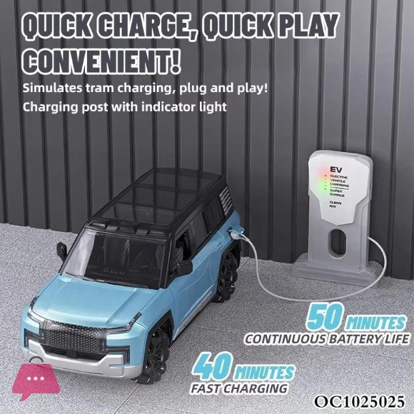 2.4GHz BYD Remote Control EV SUV Moka Electric Car