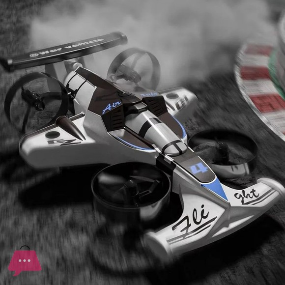 2-in-1 Flying RC Drone & Stunt Car for Kids | Remote Control Toy