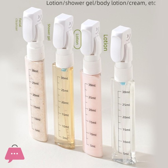 4 in 1 Travel Dispenser Bottle Leak Proof Travel Pump Bottles