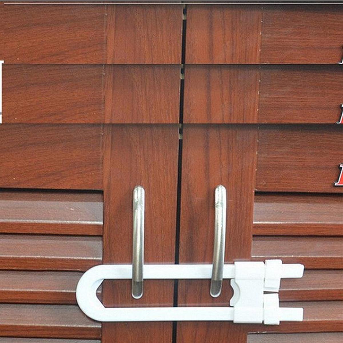 U Shape Baby Safety Lock Door Cabinet Cupboard