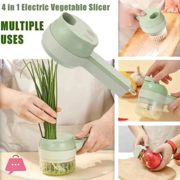 4in1 Rechargeable Vegetable Slicer