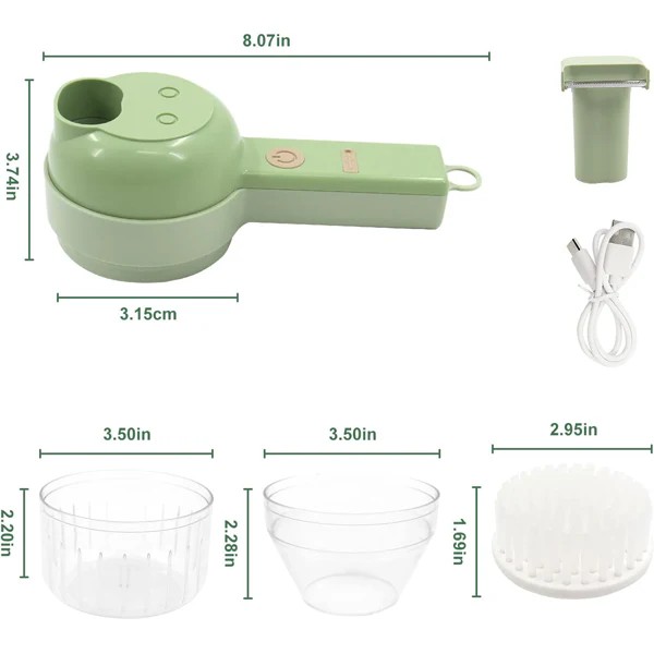 4in1-rechargeable-vegetable-slicer