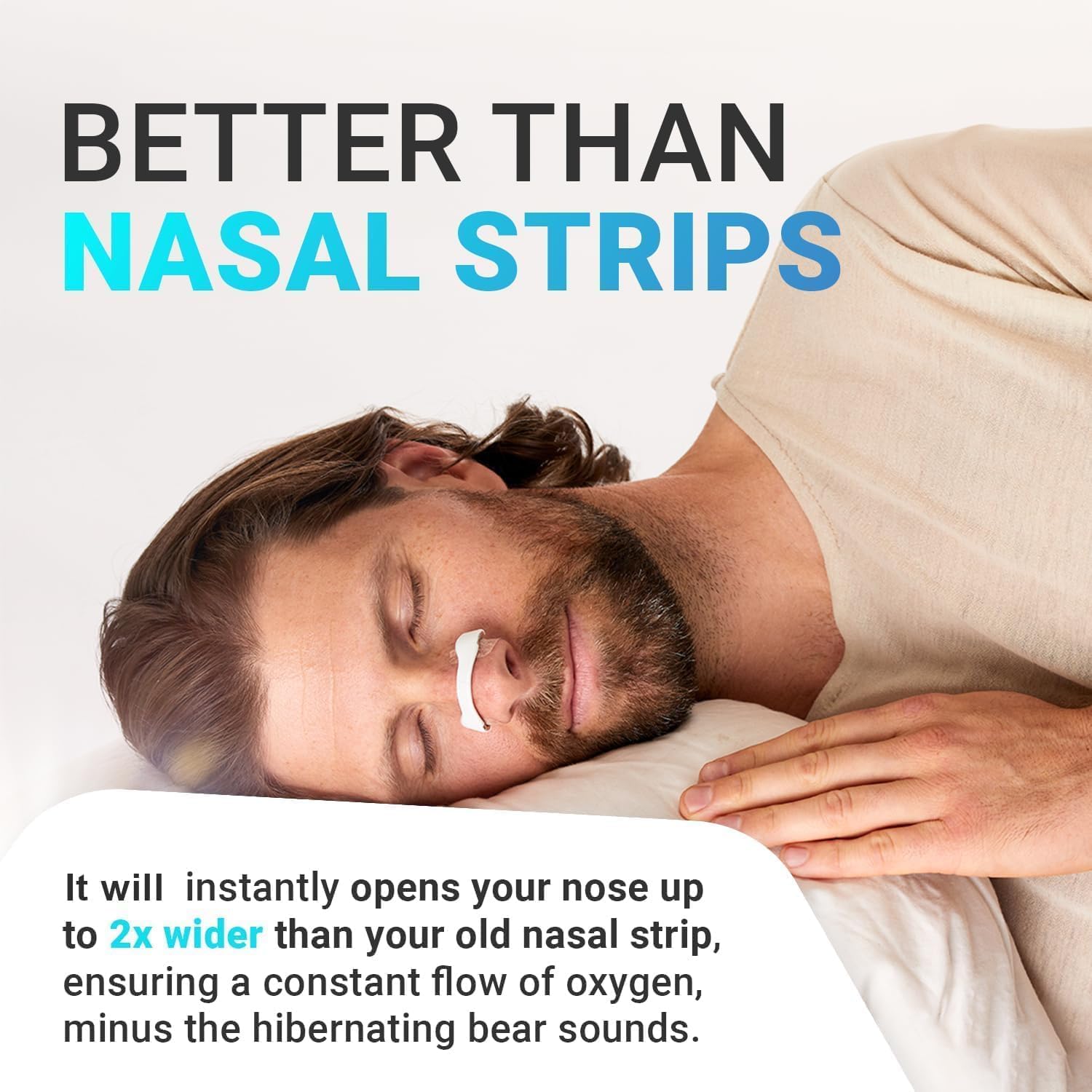 Sleepco Nasal Dilator Starter Kit. 4 Sizes. Improve airflow