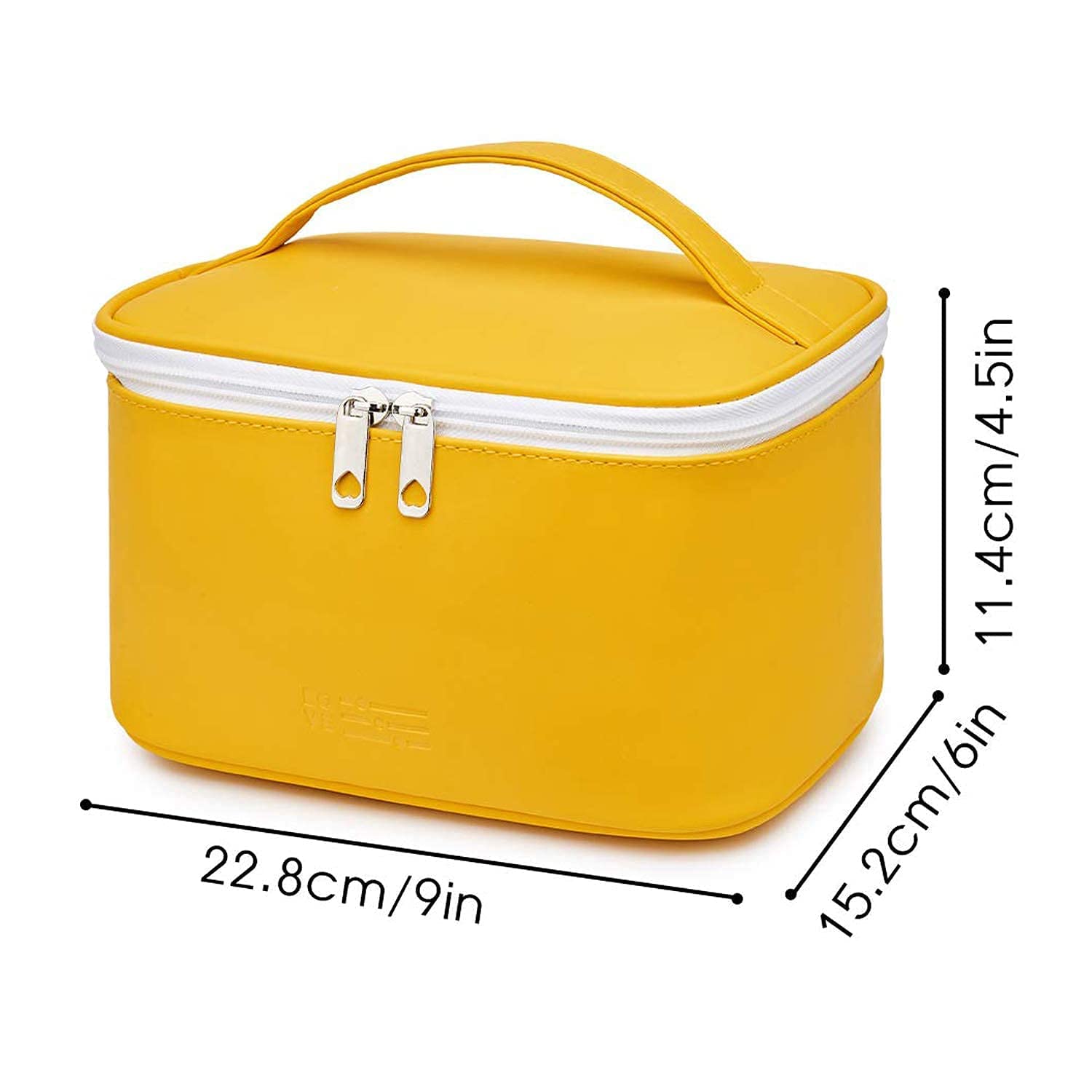 Makeup Bag Large Cosmetic Bags for Women Girls Cute Travel Zipper Pouch Toiletry Organizer