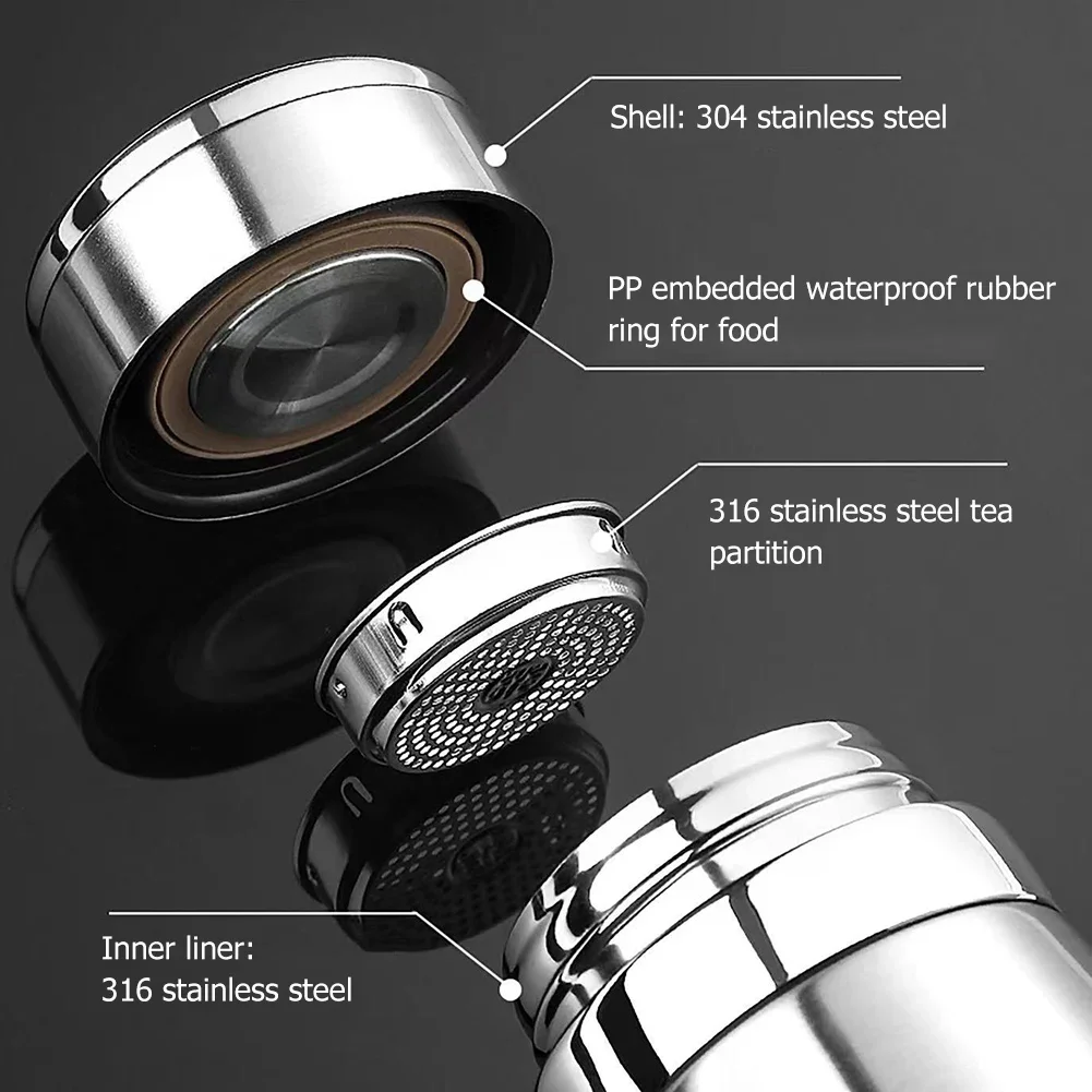 Large Capacity Stainless Steel Vacuum Flask Leak Proof Double Walled Insulated Bottle for Camping Hiking Sports