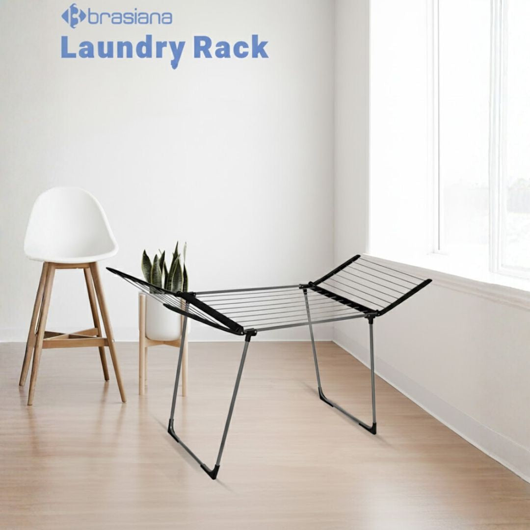 Brasiana Foldable Heavy-Duty Laundry Drying Rack