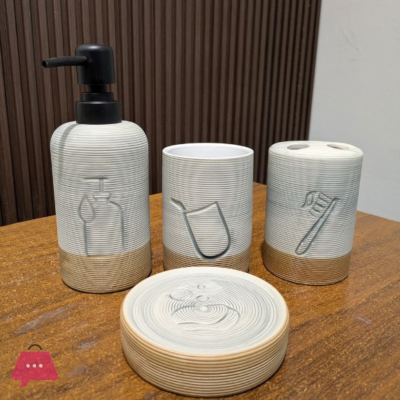 Bathroom Essentials Set – 4 pieces