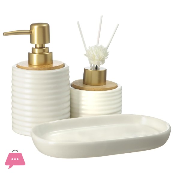 Bathroom Diffuser Kit with Liquid Dispenser