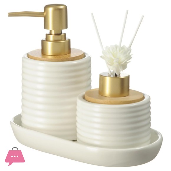 Bathroom Diffuser Kit with Liquid Dispenser