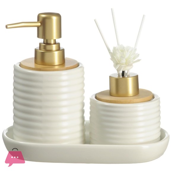 Bathroom Diffuser Kit with Liquid Dispenser