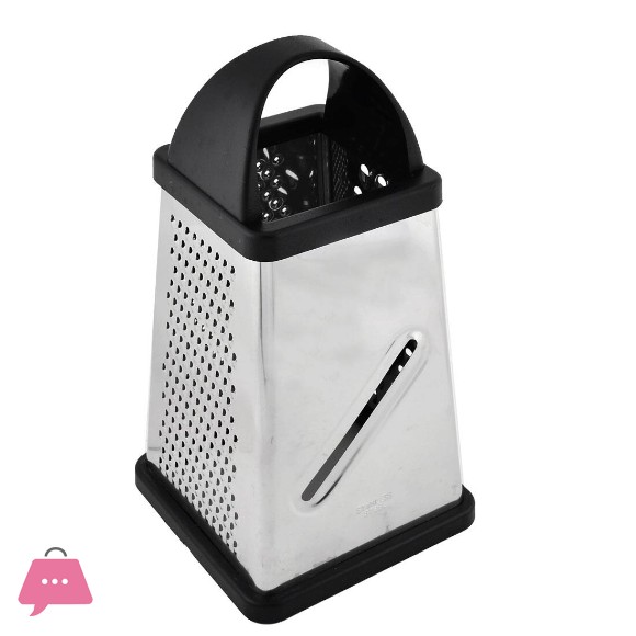 Cook Style Stainless Steel Four-Sided Grater Non-Slip