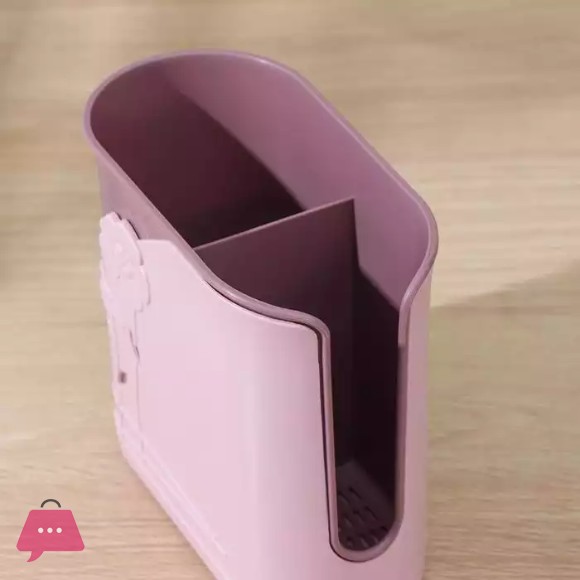 Beautiful Flower Desig Cutlery Stand for Forks and Spoons