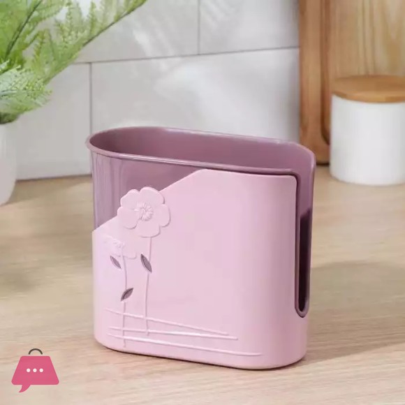 Beautiful Flower Desig Cutlery Stand for Forks and Spoons