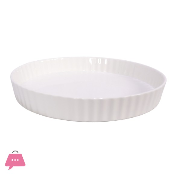 Danny Home 11Inch CERAMIC QUICHE DISH