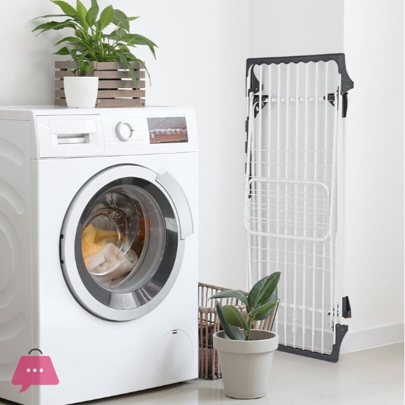Danny Home XXL Telescopic Clothes Drying Stnad Extendable up to 260 cm, with Wheels