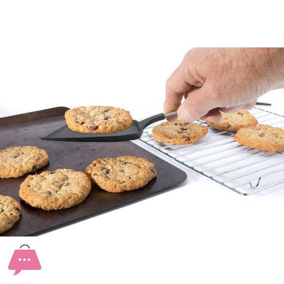 Danny Home Stainless Steel Handle Nylon Pancake Turner