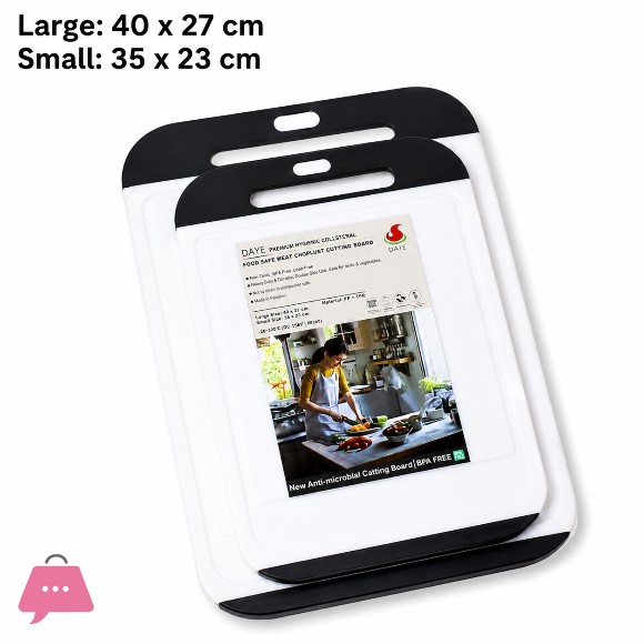 DAYE PREMIUM KITCHEN COLLECTION NON-SLIP ANTIMICROBIAL CUTTING BOARD