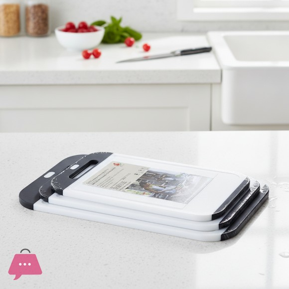 DAYE PREMIUM KITCHEN COLLECTION NON-SLIP ANTIMICROBIAL CUTTING BOARD