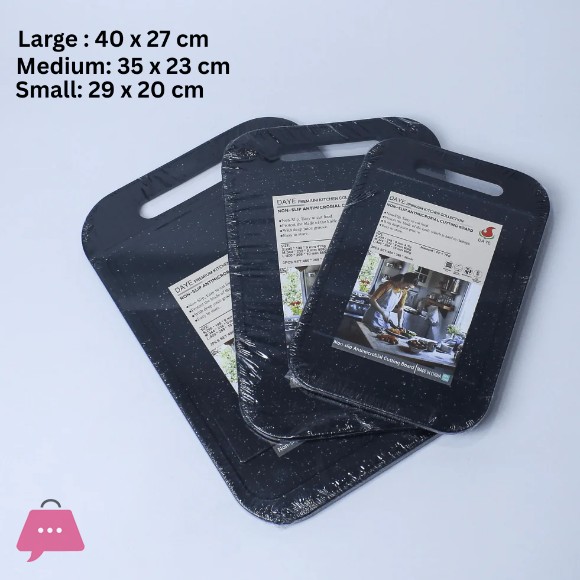 Daye Premium Kitchen Cutting Board Black Speckled Design Matte Finish