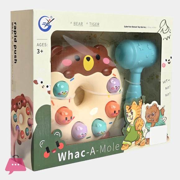 Donut Beat A Mole Game Toy For Kids