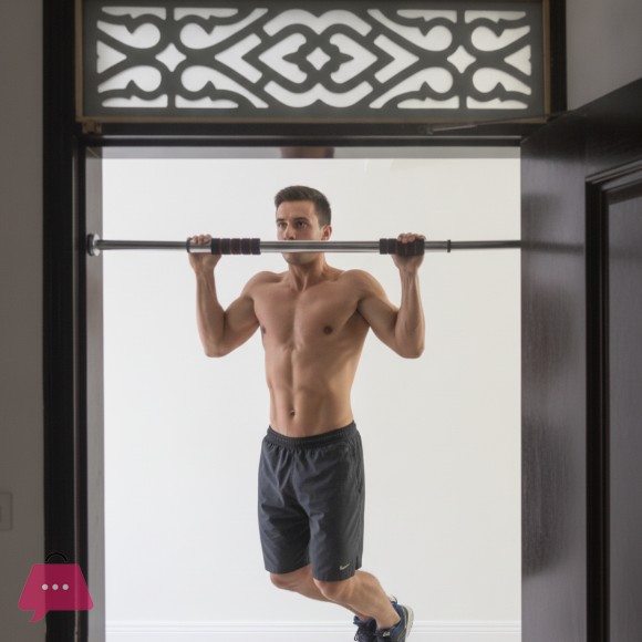 Door Way Pull Up Gym Bar - Steel