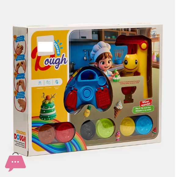 Ice Cream Noodle Machine Making Toys DIY Polymer Clay Dough Set