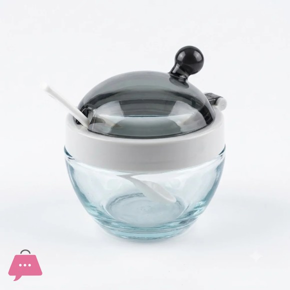 Durable Glass Sugar Pot