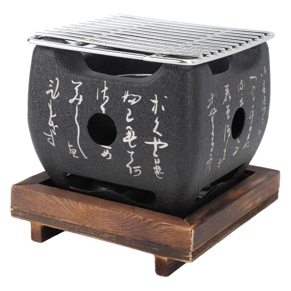 Japanese Charcoal Grill Multi Functional Fast Heating Mini Portable Barbecue Stove Hibachi Grill Outdoor Camping Grill Medium