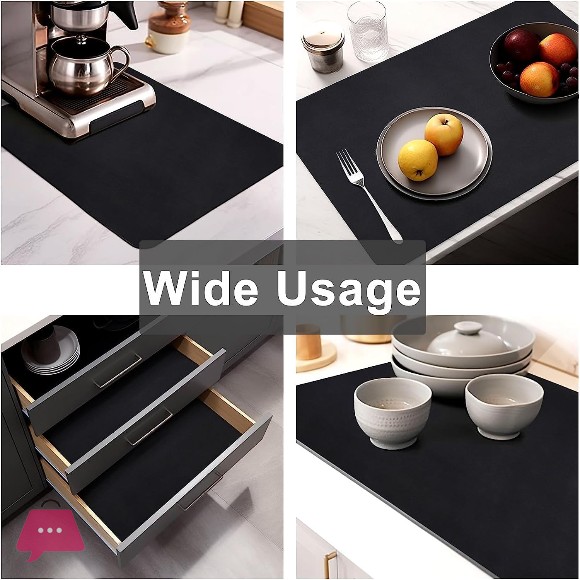Kitchen Mat Dish Drying Mat for Kitchen Counter
