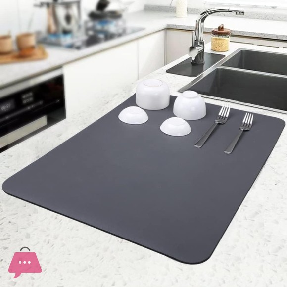 Kitchen Mat Dish Drying Mat for Kitchen Counter