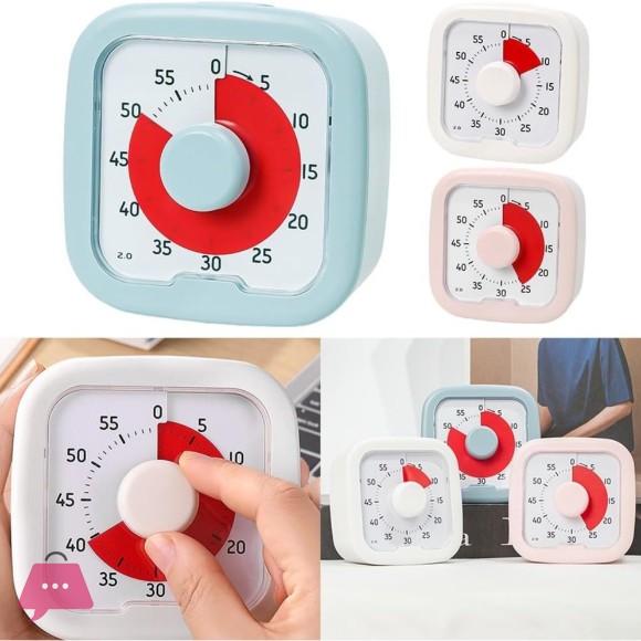 Learning Visual Timer Time Manager, For Studies, Cooking