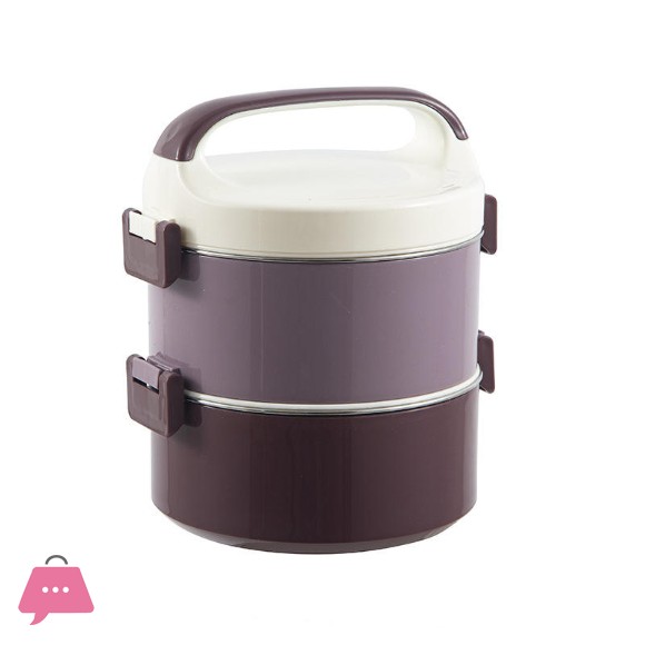Modern Stainless Steel Portable Environment-friendly PP Plastic Lid Bento Box Lunch Box