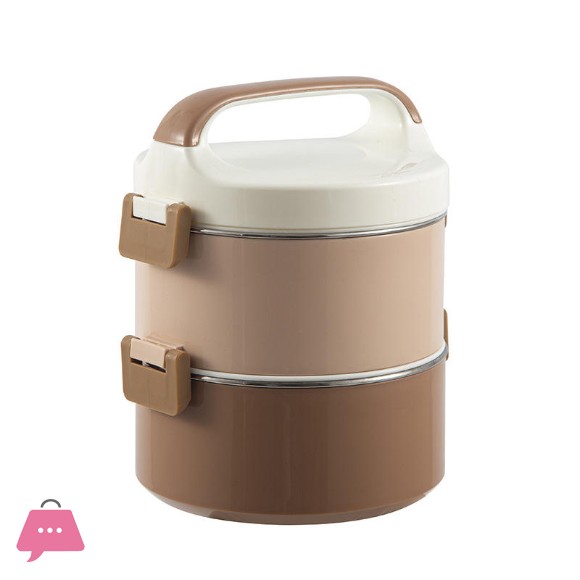 Modern Stainless Steel Portable Environment-friendly PP Plastic Lid Bento Box Lunch Box