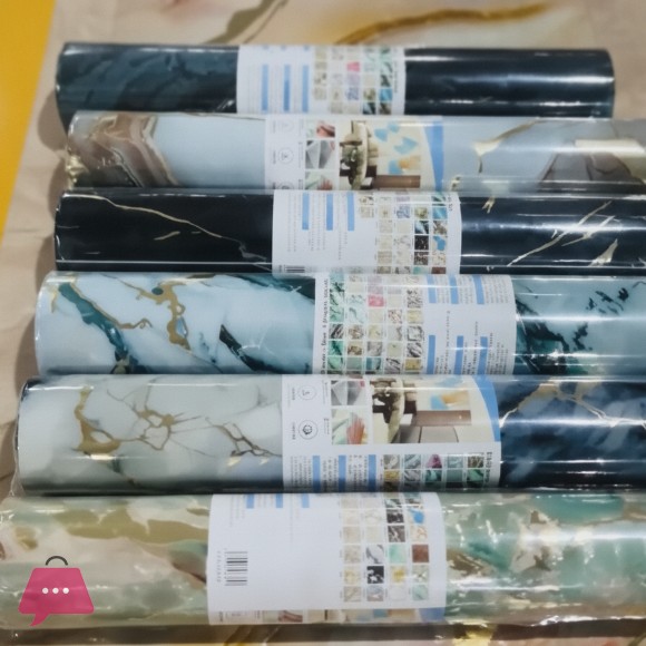 Premium Self-Adhesive Marble Wall Stickers 0.6 x 3 Meter