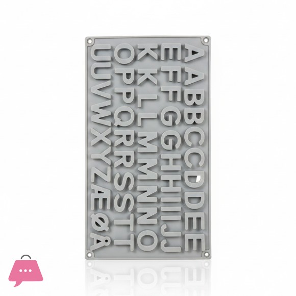 Silicone Alphabet Mold