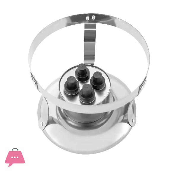 Small Stainless Steel Buffet Warmer Round Chafing Dish Chafer Buffet Catering Warming Dish