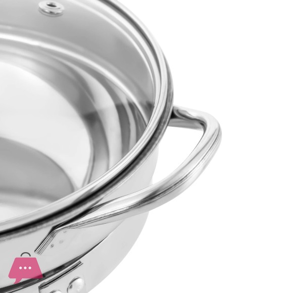 Small Stainless Steel Buffet Warmer Round Chafing Dish Chafer Buffet Catering Warming Dish