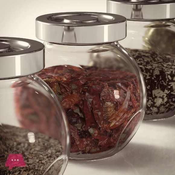 Spice Jars - Pack of 4