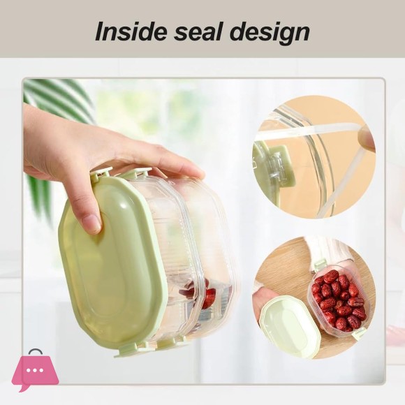 Spice Storage Box – Multi-Layer Airtight Spice Organizer
