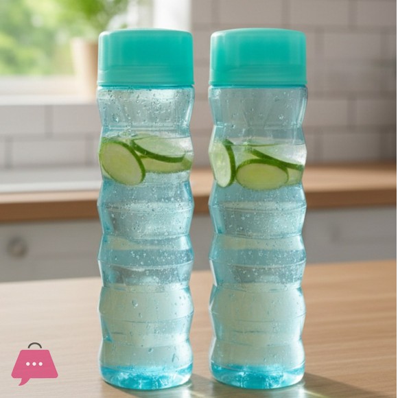 UNIQUE WATER BOTTLE EACH COLOR 2 PCS SET