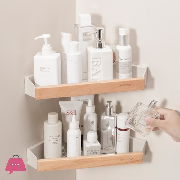 Wood Adhesive Plastic ABS Corner Rack