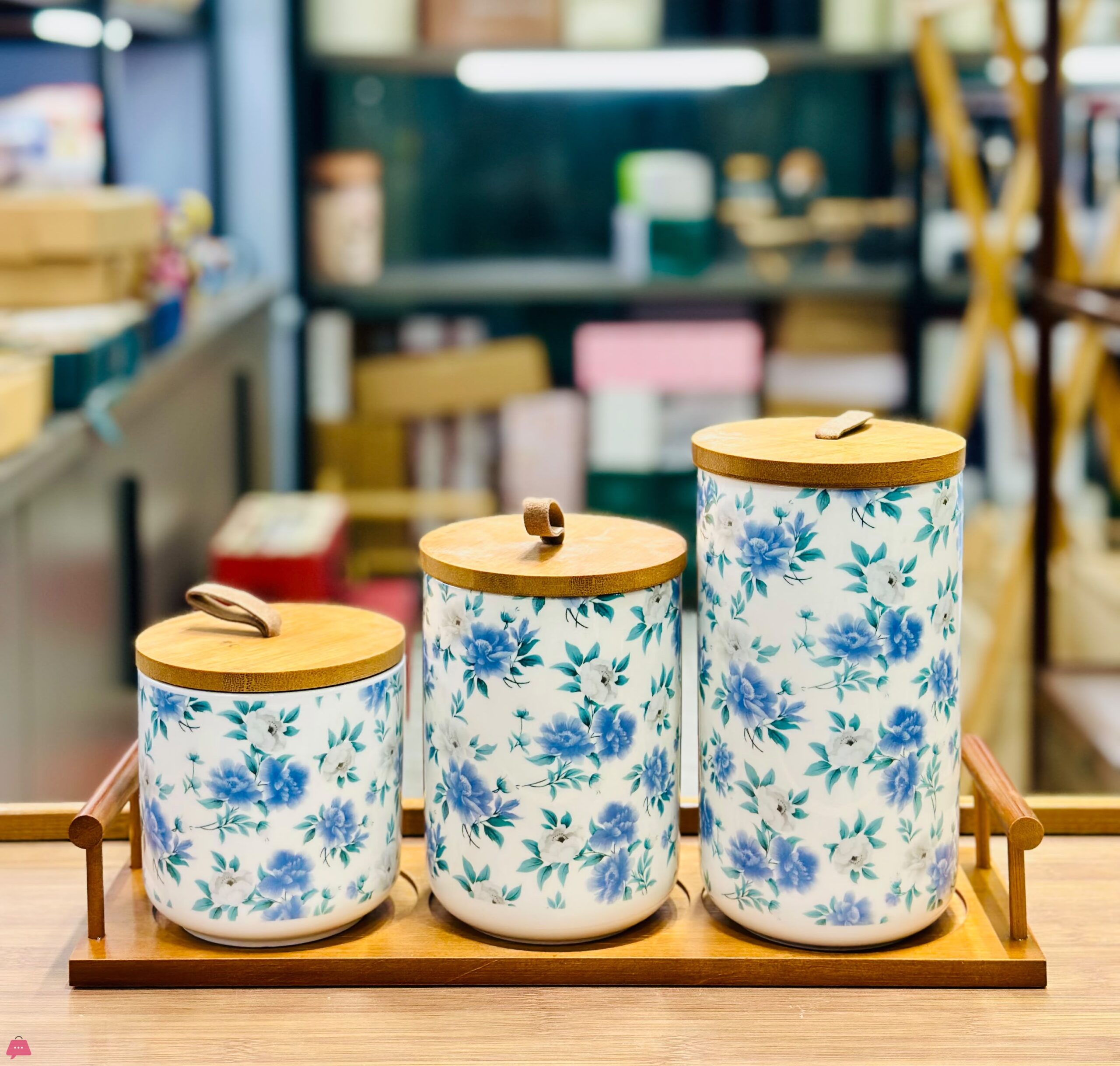3-piece-floral-ceramic-airtight-kitchen-storage-jar-set