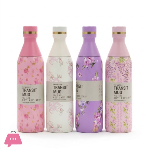 304 Stainless Steel Loveshack Fancy Transit Cup + Bottle