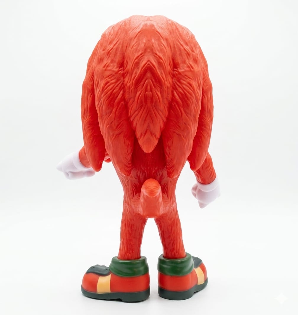 Sonic The Hedgehog Knuckles Action Figure Toy For Kids & Collector 8-inch